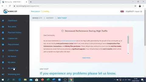 Submitting a Support Ticket