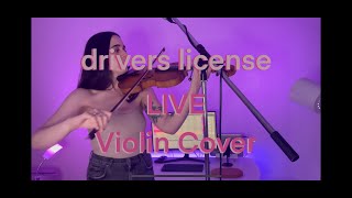 LIVE VIOLIN COVER drivers license