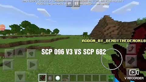 SCP 096 V3 VS SCP 682 | Minecraft (SCP 682 FINNALY DIE?)