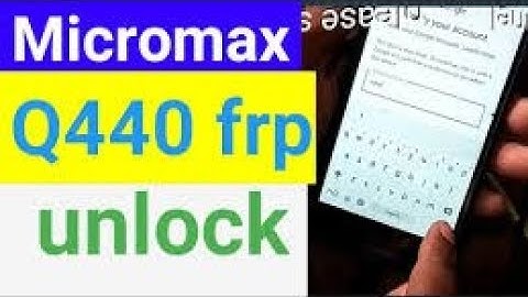 Micromax q440 frp bypass without computer ;)