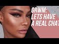 CHATTY FALL GRWM : LETS TALK YOUTUBE | SONJDRADELUXE