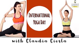 Yoga with Claudia Ciesla on International Yoga Day: Inner Harmony