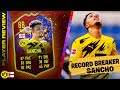 SO GOOD! 88 RECORD BREAKER JADON SANCHO REVIEW! FIFA 21 Ultimate Team