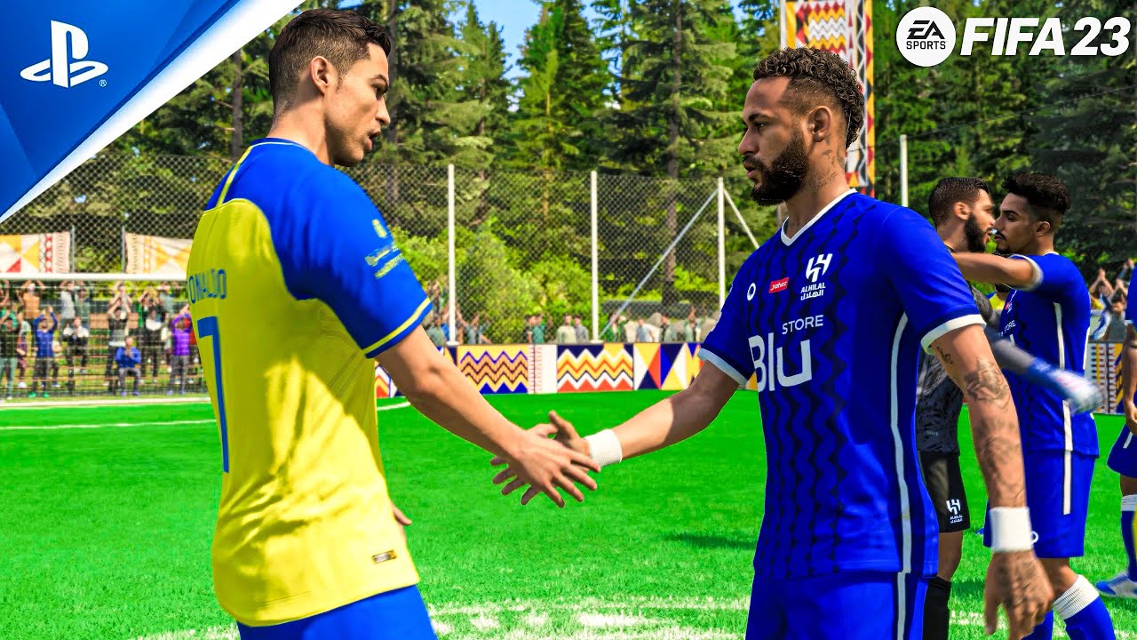 FIFA 23 VOLTA | Al Hilal vs Al Nassr - Neymar vs Ronaldo | 4K