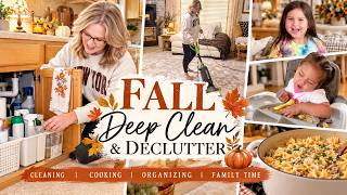 🍂 A Cozy Fall Home Reset | Deep Cleaning, Decluttering & Family Time | Robin Lane Lowe