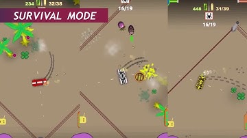 Construct 3 - (fake) 3D effect, action game