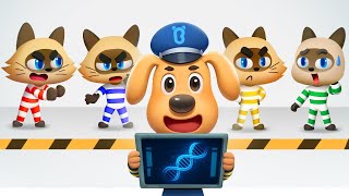 Download Lagu Rahasia di Rambut🧬 | DNA yang Ajaib | Animasi Lucu | Kartun Anak-anak | Kepala Polisi Labrador MP3