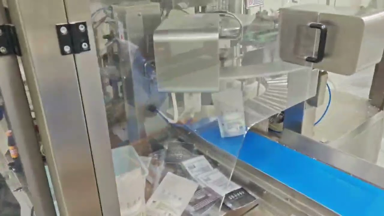 Automatic Salt granule doypack filling machine  nuts food premade bag rotary packaging machine