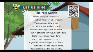 Full THE REAL WEALTH - UNIT 1  - TERM 2  - ENGLISH - 4TH  STANDARD Guide
