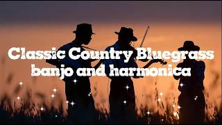 Classic Country & Bluegrass 🪕 Banjo and Harmonica | American Roots Music