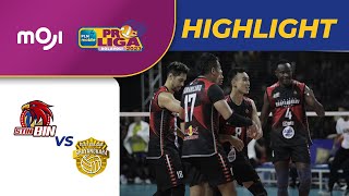 Jakarta STIN BIN VS Jakarta Bhayangkara Presisi (0-3) | Highlight FINAL FOUR PLN Mobile Proliga 2023