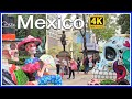 【4K】WALK Mexico City 4k video TRAVEL VLOG Skulls in CDMX hdr