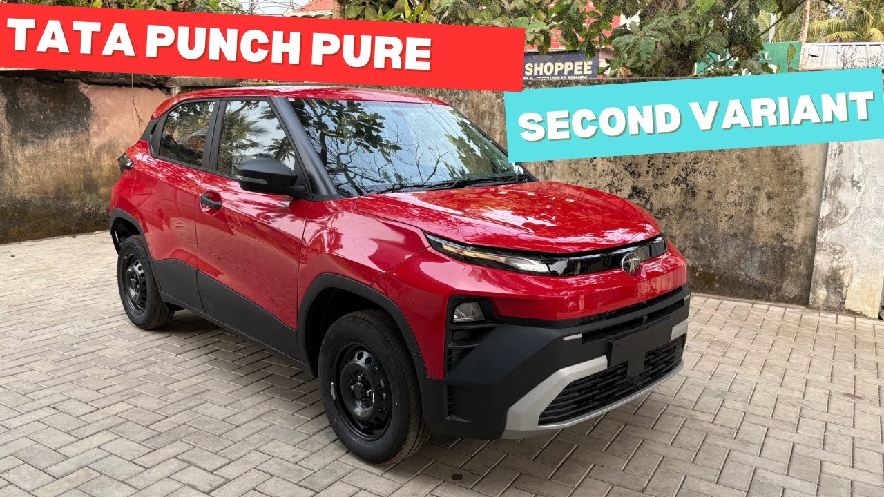 TATA PUNCH PURE SECOND VARIANT DETAILED MALAYALAM REVIEW - ONROAD PRICE - EMI - DOWNPAYMENT 