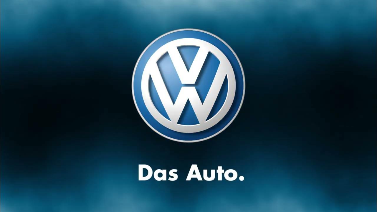 Volkswagen logo with the Das Auto slogan YouTube