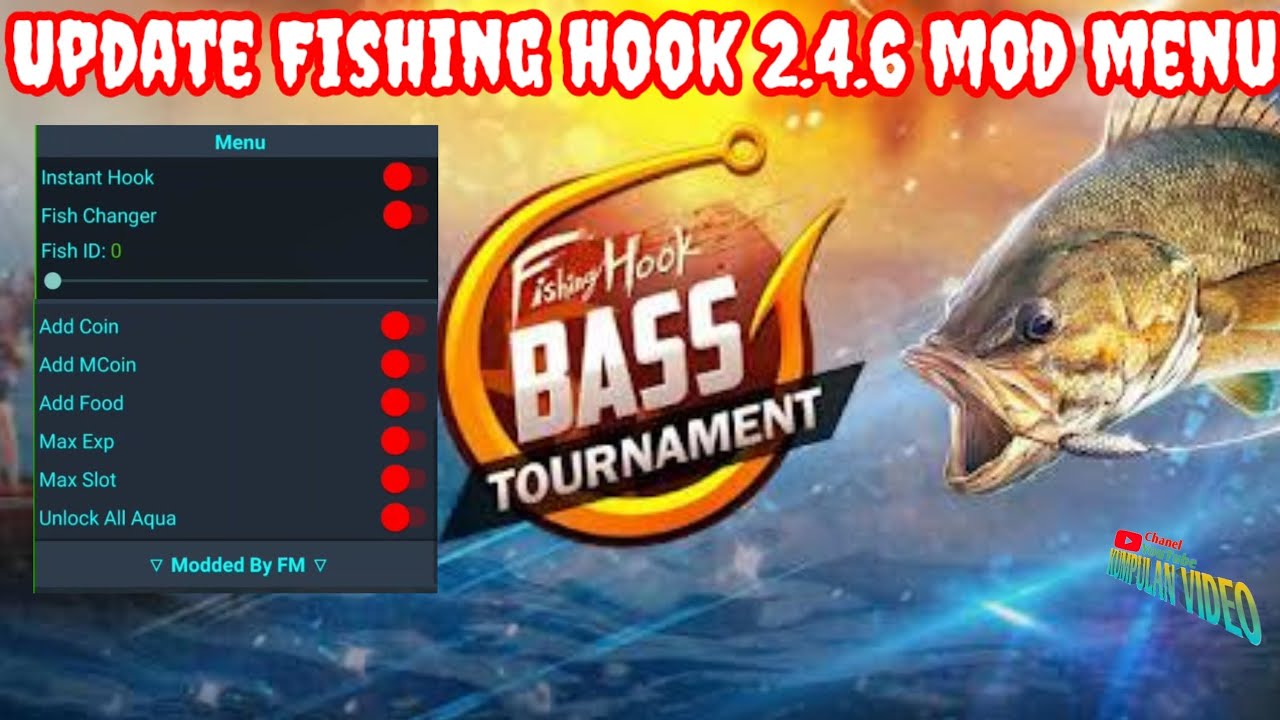 Update...Fishing Hook Mod Menu  v2.4.6