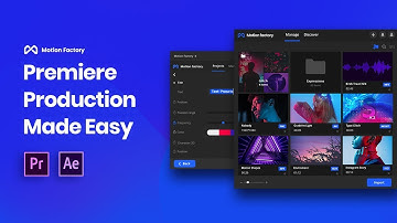 Motion Factory Next Gen. | Now Available for Adobe Premiere Pro And After Effects