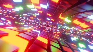 cyberpunk cubes | Motion Background | VJ loops