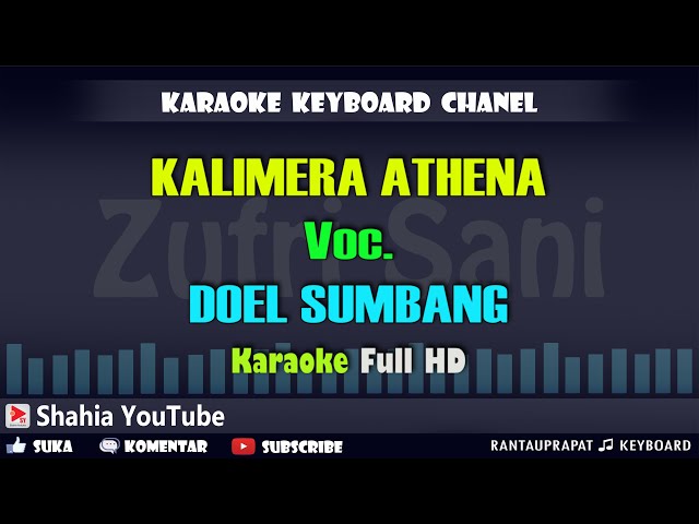 KALIMERAH ATHENA  VOC. DOEL SUMBANG │ KARAOKE DOEL SUMBANG KN7000 class=