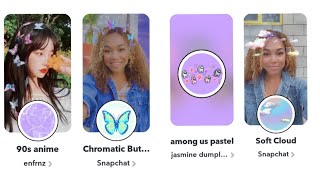 snapchat filters to make you look ✨cute✨ screenshot 1