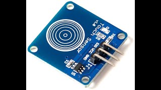 Touch sensor simulation using Proteus