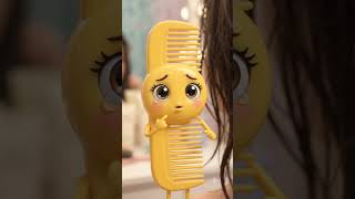 गीले बालों में comb करने की गलती बालों को नुकसान पहुँचा सकती है 😳#HairCareTips #HairCare