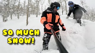 30” Snow Day at Steamboat Colorado - So Much Fun