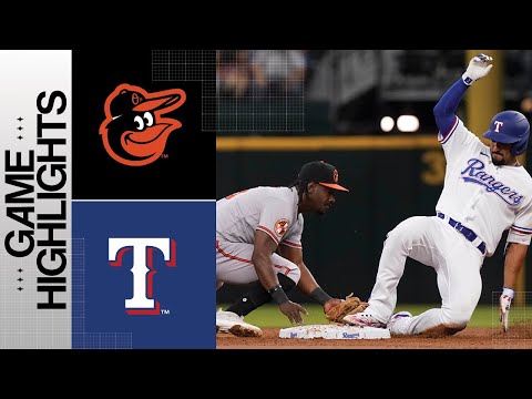 Orioles vs. Rangers Game Highlights (4/5/23) | MLB Highlights