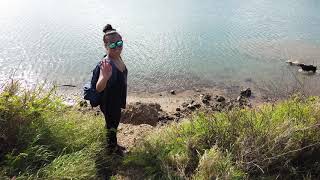 Hiking with Leia