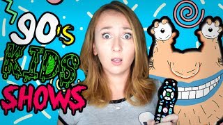 Top 10 CREEPY 90's KIDS Shows!
