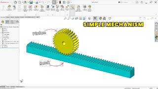 How to Create Rack and Pinion Animation in SolidWorks
