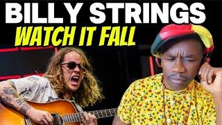 BILLY STRINGS Watch it Fall REACTION - Stunning Bluegrass with a Powerful Message!