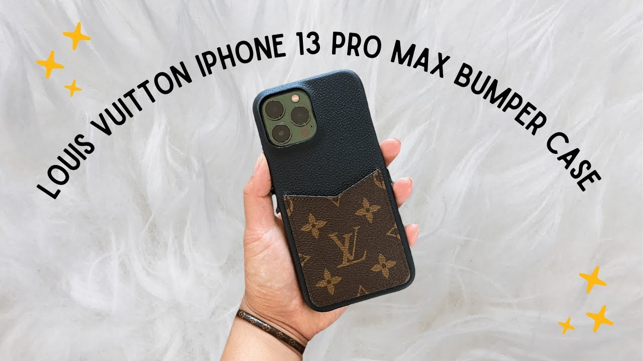 lv iphone 13 pro max wallet case