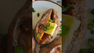 EASY OVEN BAKED SWEET POTATOES sweetpotato healthyrecipes shortsvideo foodshorts shortsyoutube