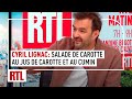 Cyril Lignac : Salade de carotte au jus de carotte et au cumin