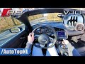 Audi R8 V10 Spyder *MANUAL* POV Test Drive by AutoTopNL