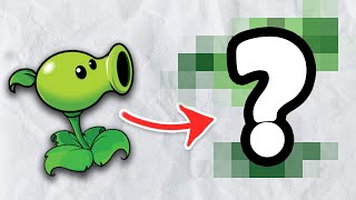 🔴 Drawing PVZ plants from memory
