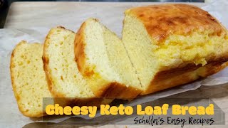 Easiest Keto Loaf Bread Recipe in Cheese and Coconut flour| Cheesy Keto Loaf Bread