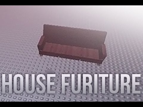 Roblox Tutorial How To Make Basic Furniture Youtube - roblox bench gfx