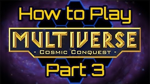 How to Play Multiverse: Cosmic Conquest: Part 3 - Card Types & Parts of a Card