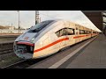 4K 2x ICE 4 7-Teiler Doppeltraktion Einfahrt, Zusammenkuppeln und Ausfahrt in Hamm(Westf) Hbf