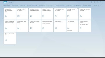 SAP S/4 HANA 161 Display the financial documents created during the Depreciation Posting Run