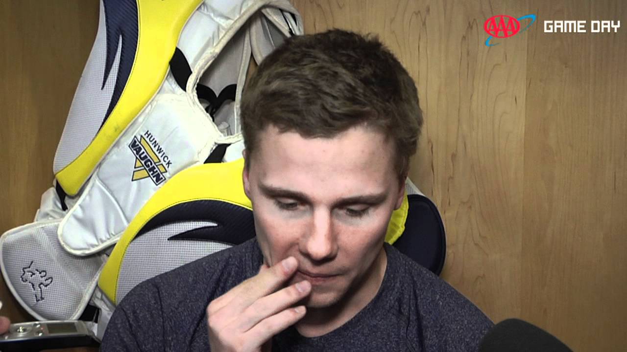 Post-game: Shawn Hunwick (3/28/12)