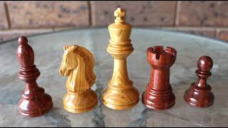 Chess pieces on the CNC rotary axis