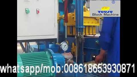 QTF3 20 concrete color paver block machine