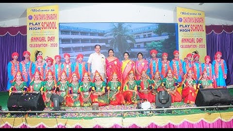 Chaitanya Bharathi High School // Annual Day Celebrations 2020 //Mathuri Dance performance