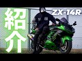【ZX14R】僕のバイクのカスタム紹介【夫婦バイク】