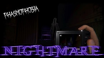 Phasmophobia | Sunny Meadows Asylum | NIGHTMARE | Solo | No Commentary | Ep 91