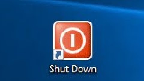 I Created A Shutdown Shortcut On Windows 10 (Without Downloading Anything)