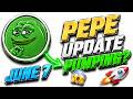 Pepe Crypto Massive Pump? Pepe Coin Price Prediction | Pepe Crypto News Today ( June 7 )
