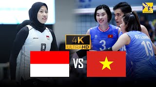 Full 4K | INDONESIA vs VIỆT NAM | Megawati choáng ngợp trước sức công phá của Thanh Thúy, Bích Tuyền